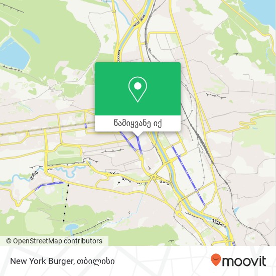 New York Burger რუკა