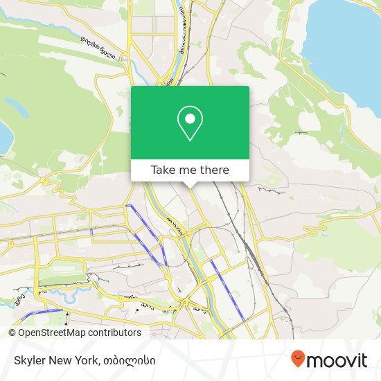 Skyler New York რუკა