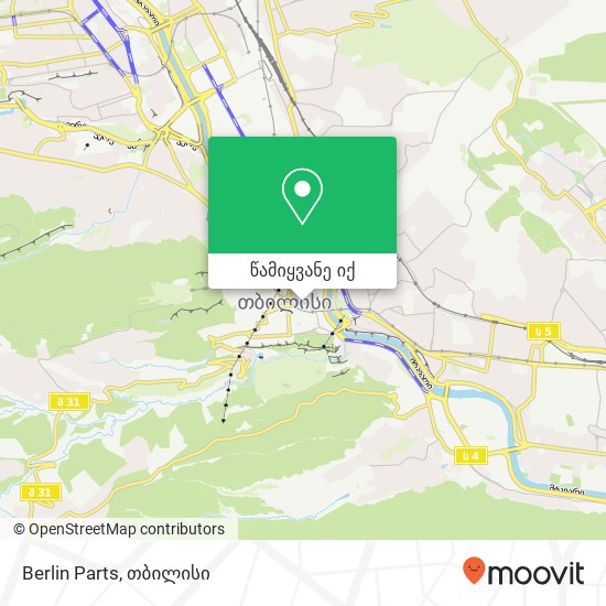 Berlin Parts რუკა