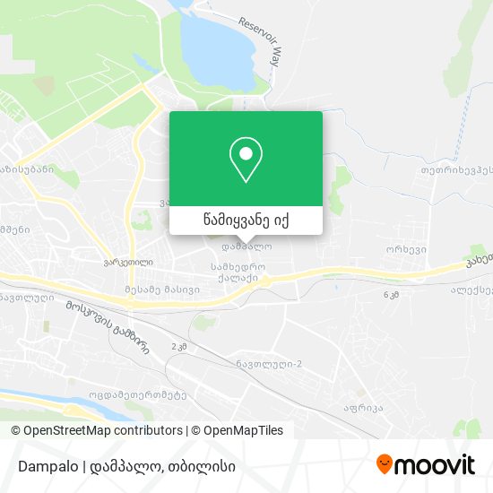 Dampalo | დამპალო რუკა