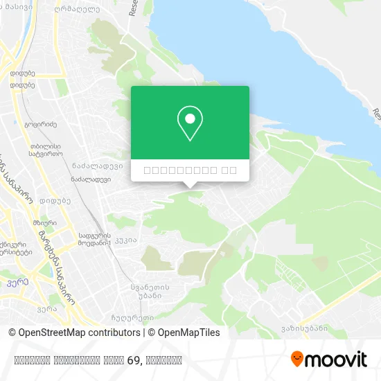 ნიკოლოზ ხუდადოვის ქუჩა 69 რუკა