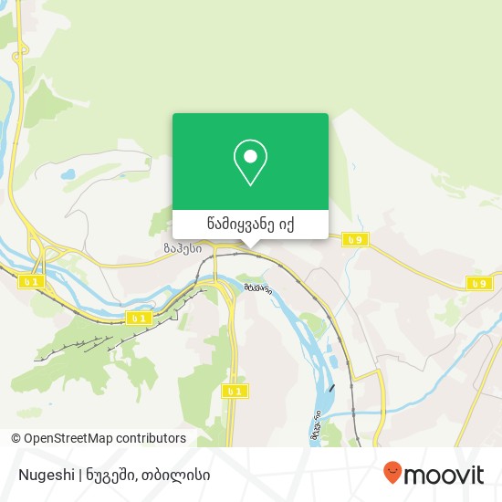 Nugeshi | ნუგეში რუკა