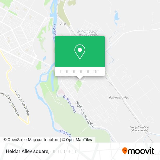 Heidar Aliev square რუკა
