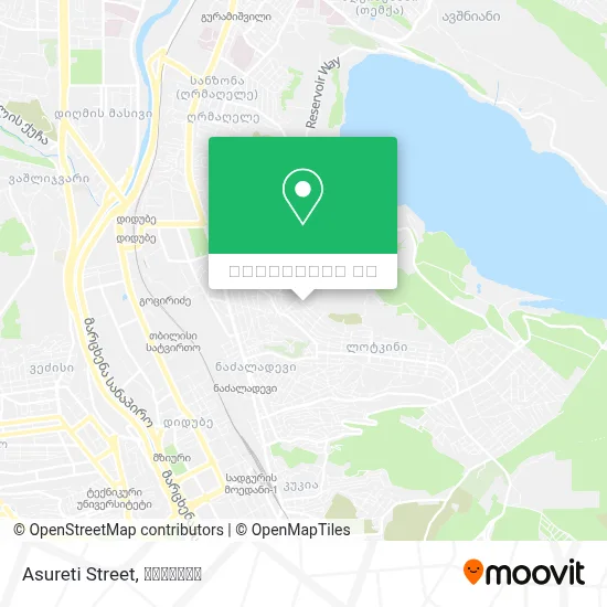 Asureti Street რუკა
