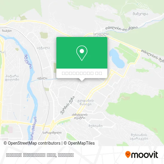 იპოლიტე ვართაგავას ქუჩა რუკა