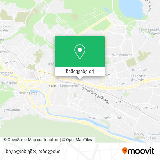 ნიკალას ეზო რუკა