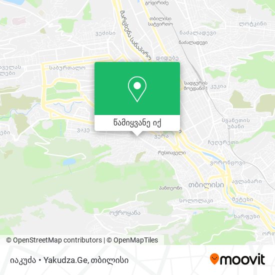 იაკუძა • Yakudza.Ge რუკა