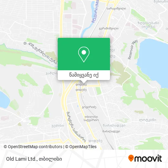 Old Lami Ltd. რუკა