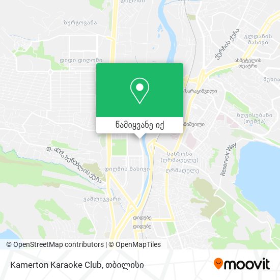 Kamerton Karaoke Club რუკა