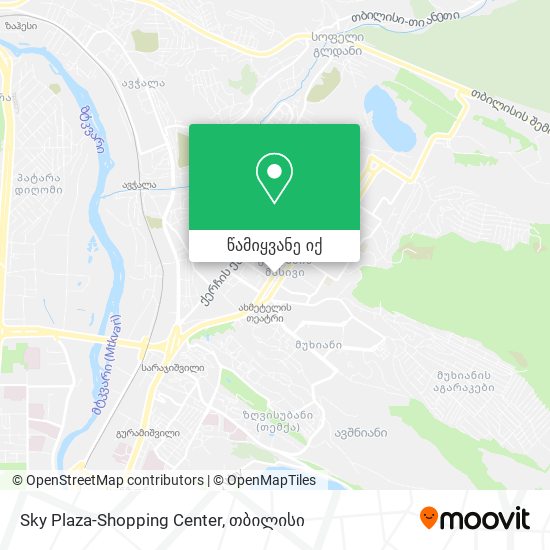 Sky Plaza-Shopping Center რუკა