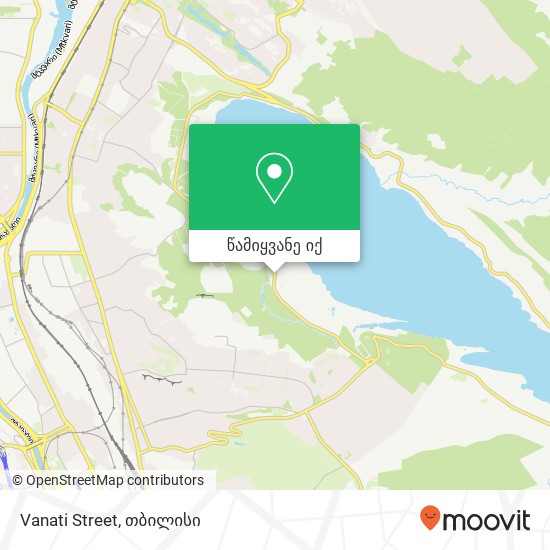 Vanati Street რუკა