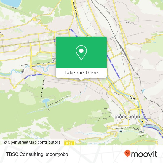 TBSC Consulting რუკა