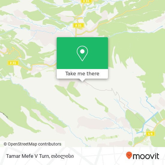 Tamar Mefe V Turn რუკა