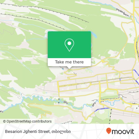 Besarion Jghenti Street რუკა