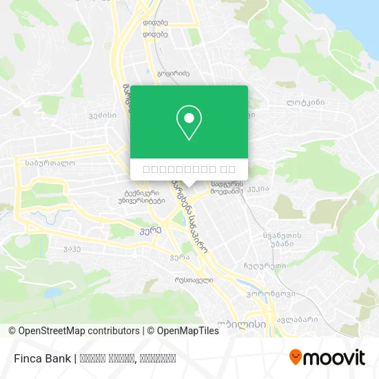 Finca Bank | ფინკა ბანკი რუკა