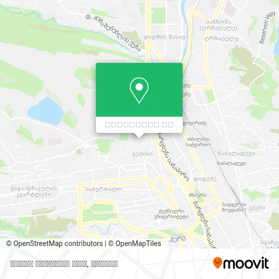 ვარდენ წულუკიძის ქუჩა რუკა