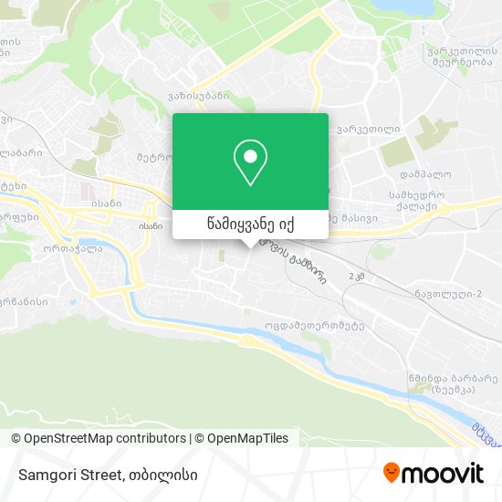 Samgori Street რუკა
