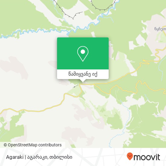 Agaraki | აგარაკი რუკა