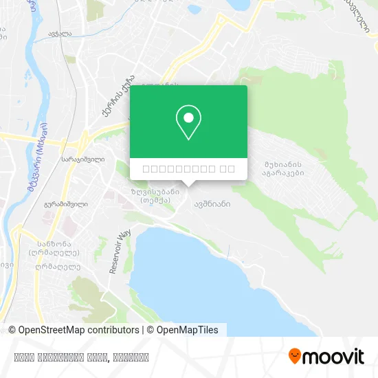 ილია ნიჟარაძის ქუჩა რუკა