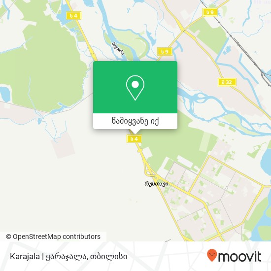 Karajala | ყარაჯალა რუკა
