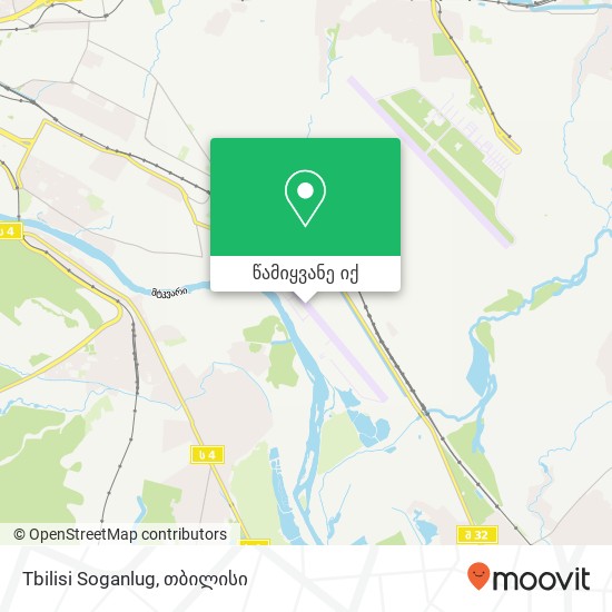 Tbilisi Soganlug რუკა