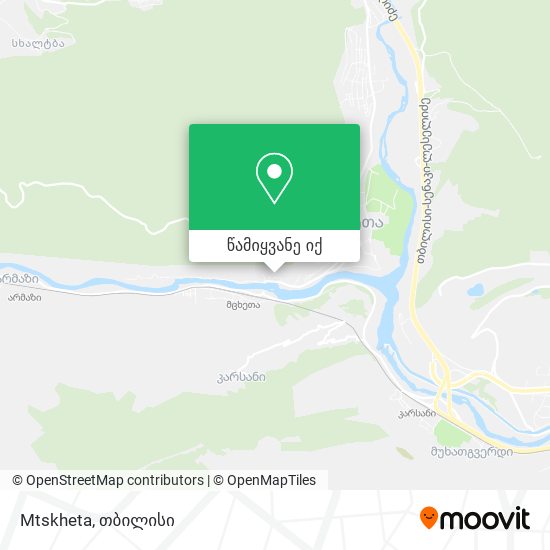 Mtskheta რუკა