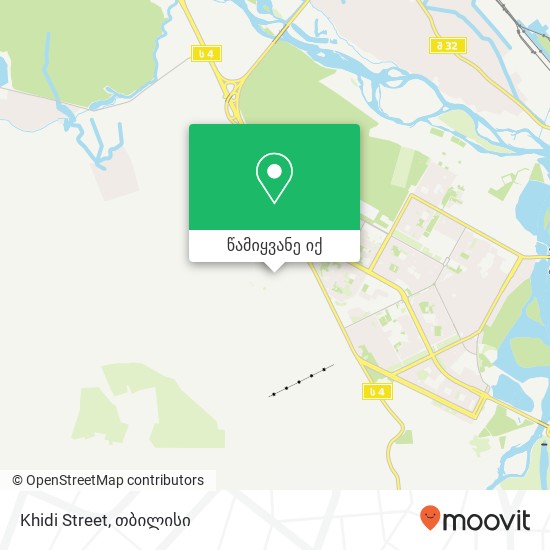 Khidi Street რუკა