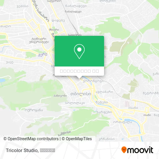 Tricolor Studio რუკა