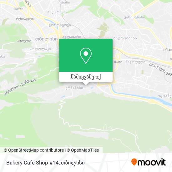 Bakery Cafe Shop #14 რუკა