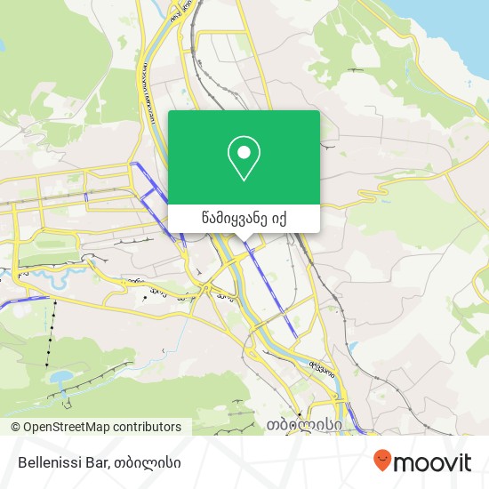 Bellenissi Bar რუკა