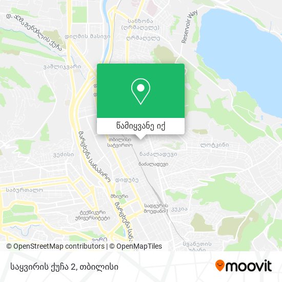 საყვირის ქუჩა 2 რუკა