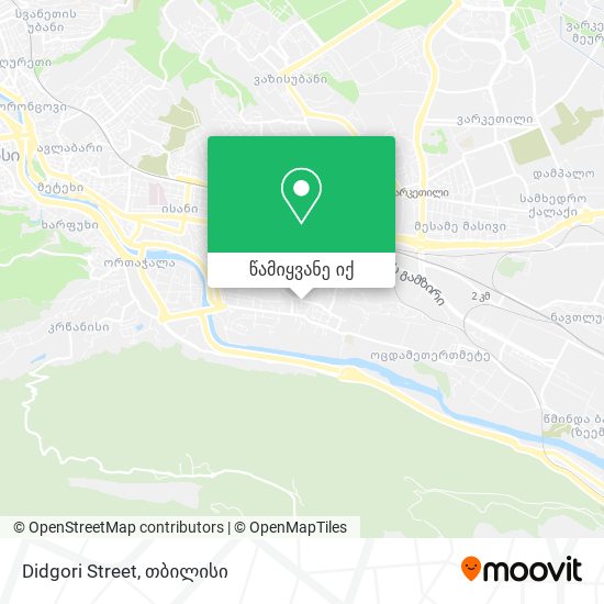 Didgori Street რუკა