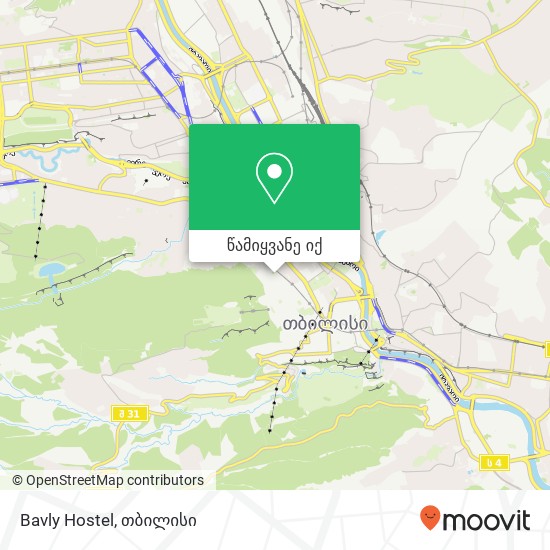 Bavly Hostel რუკა