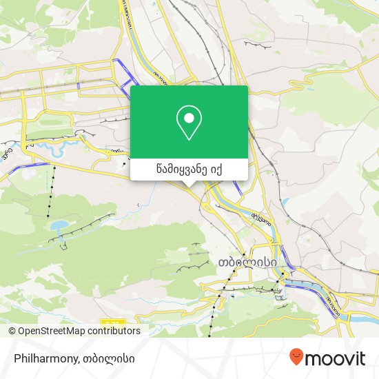 Philharmony რუკა