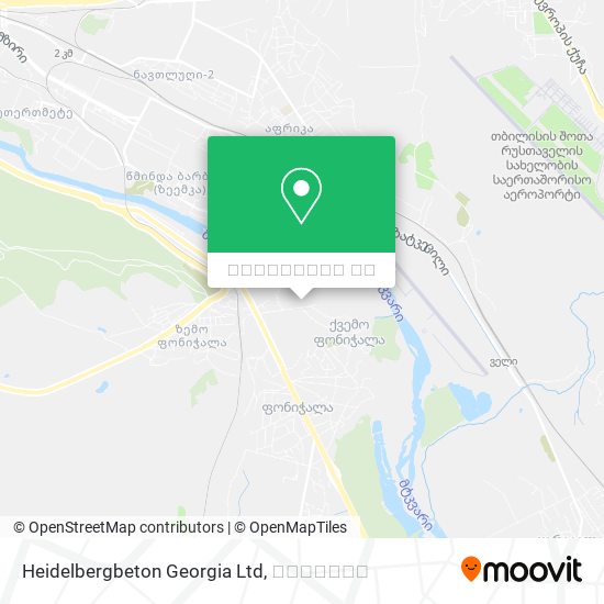 Heidelbergbeton Georgia Ltd რუკა