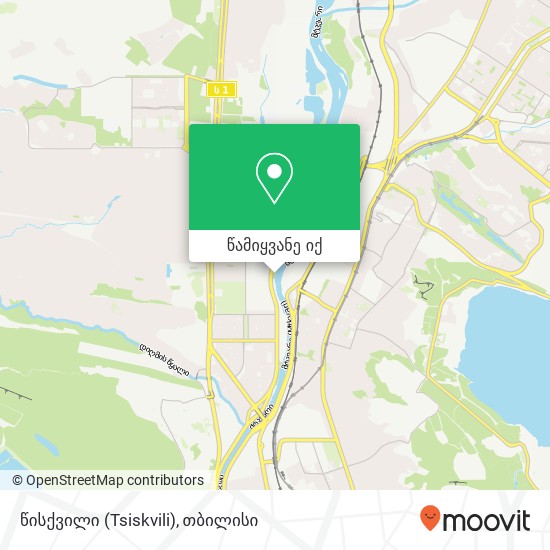 წისქვილი (Tsiskvili) რუკა