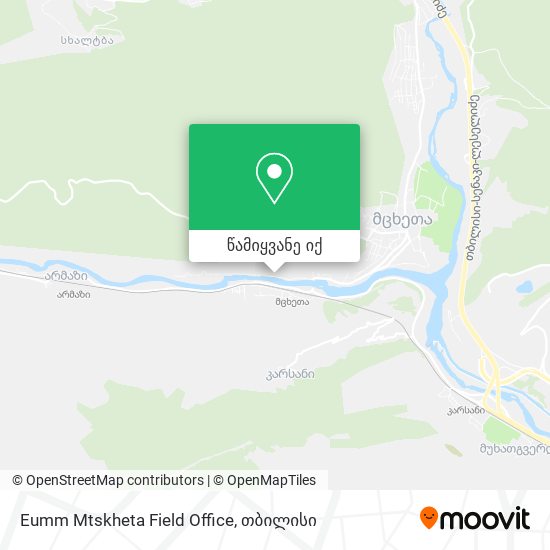Eumm Mtskheta Field Office რუკა