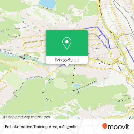 Fc Lokomotive Training Area რუკა