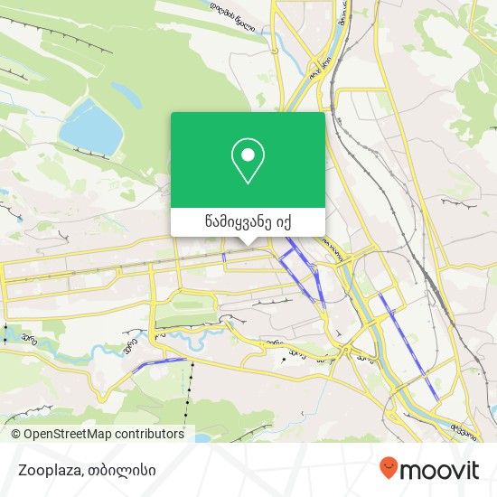 Zooplaza რუკა