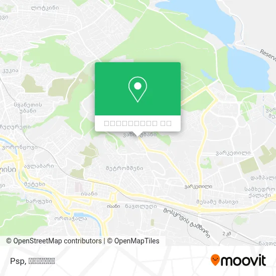 Psp რუკა