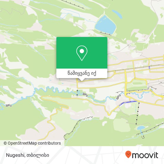 Nugeshi რუკა