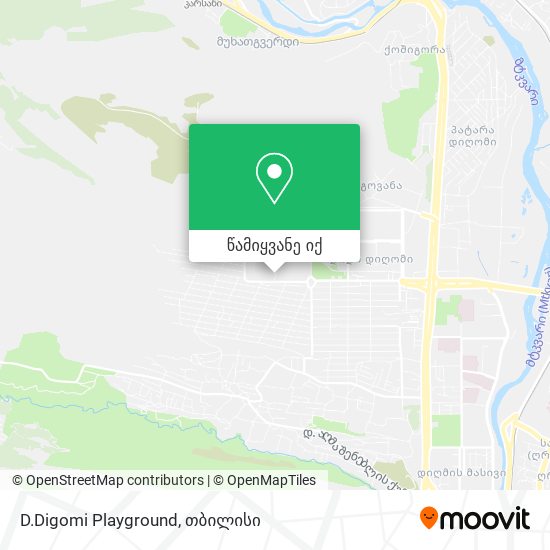 D.Digomi Playground რუკა