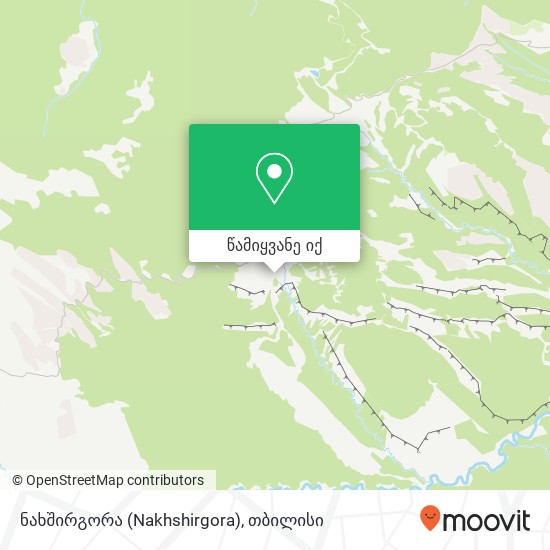 ნახშირგორა (Nakhshirgora) რუკა