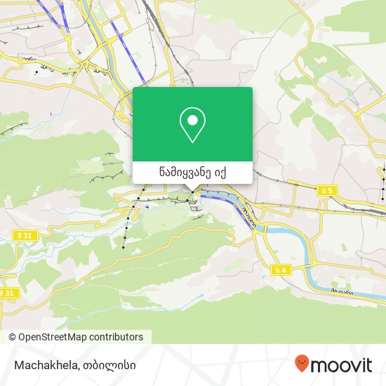 Machakhela რუკა