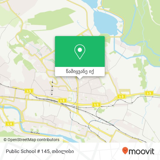 Public School # 145 რუკა
