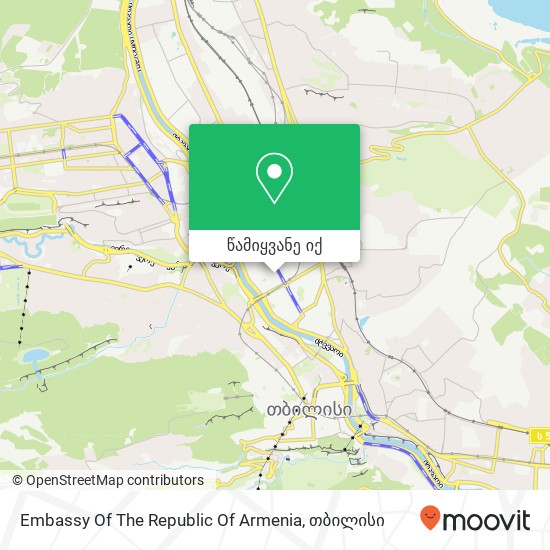 Embassy Of The Republic Of Armenia რუკა