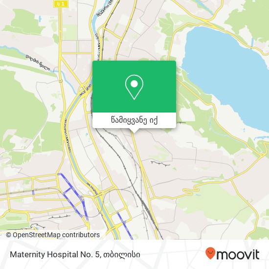 Maternity Hospital No. 5 რუკა