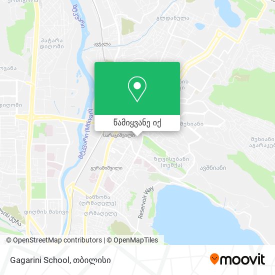 Gagarini School რუკა