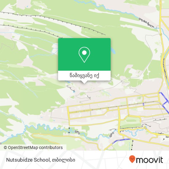 Nutsubidze School რუკა