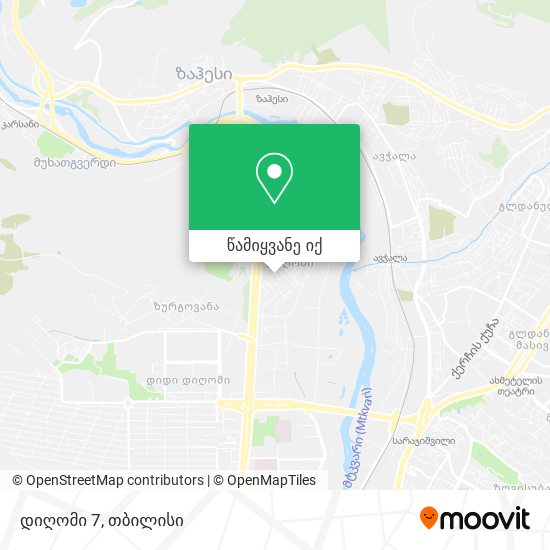 დიღომი 7 რუკა
